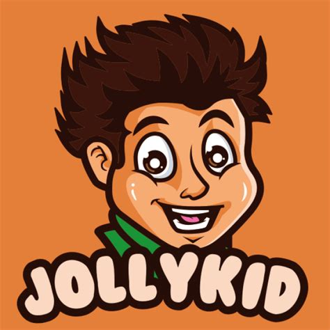 Brown Boy Mascot Logo Template By