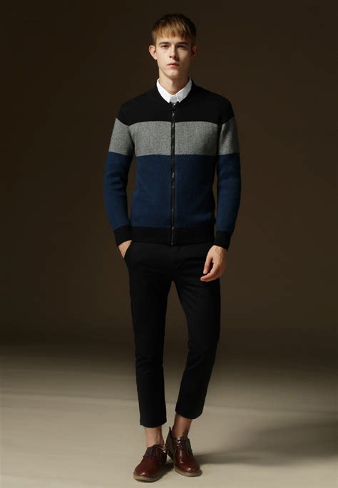 Mens Simple Casual Knitwear Jacket Winter Clothes