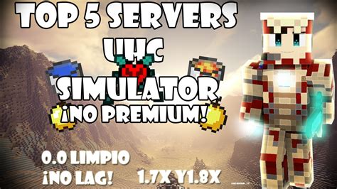 Minecrafttop Servers 2019 Uhc Simulator No Premium 17x18x Youtube