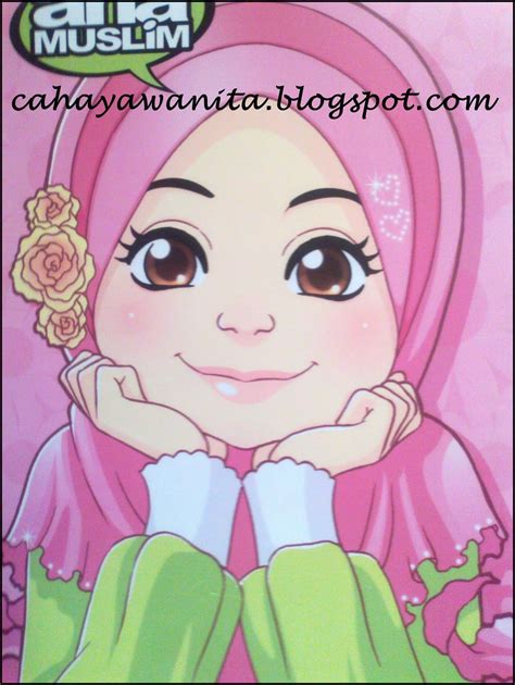 14 Anime Ana Muslimah Cute Wallpaper