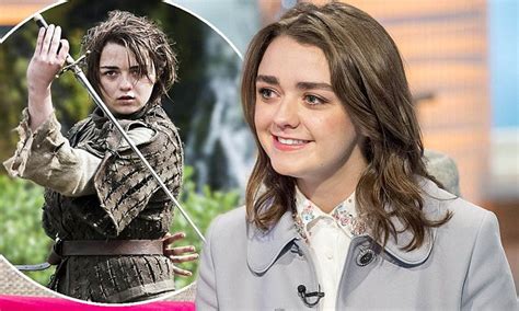 Maisie Williams Admits Nerves On Game Of Thrones Ending