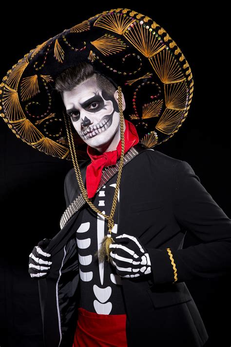 Image result for sugar skull makeup half face for men ...