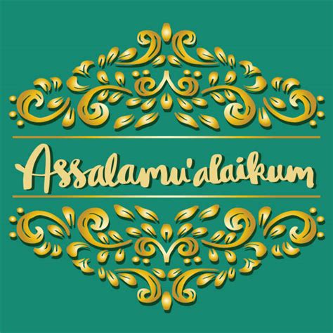 Background Of The Assalamualaikum Illustrations Royalty Free Vector