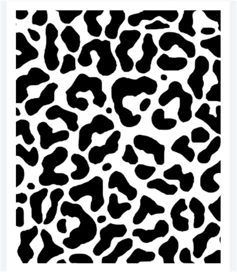 Cheetah print SVG file. Cricut Cameo shirts vinyl silhouette | Etsy