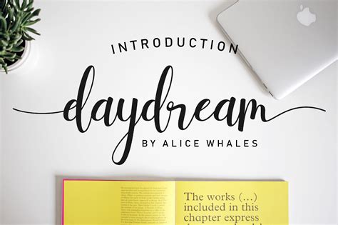 Daydream Script Font All Free Fonts