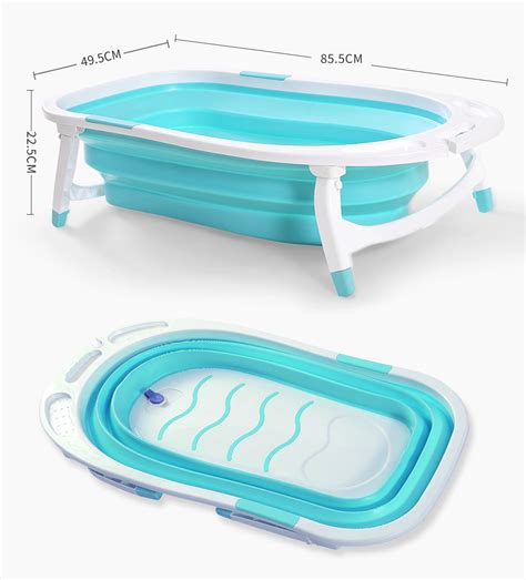 Summer comfy bath baby bath sponge. Baby Bath Tub Infant Toddlers Foldable Bathtub Folding ...