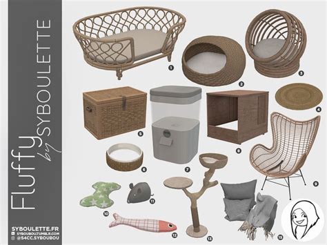 Syboulette S4cc In 2021 Sims 4 Cc Furniture Sims 4 Beds Sims 4