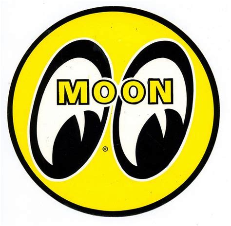 Download Moon | Mooneyes, Racing stickers, Moon logo