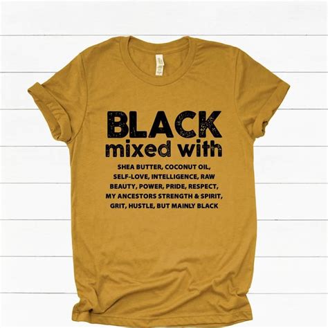 Black Woman Shirt Melanin Shirts Black Pride T Shirts Etsy Womens