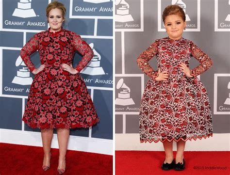 Photos Beyonce Rihanna And Adeles Child Look Alikes At The Grammys