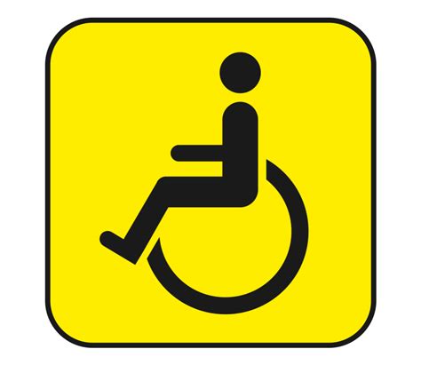 Disabled Handicap Symbol Png Transparent Image Download Size 1024x890px