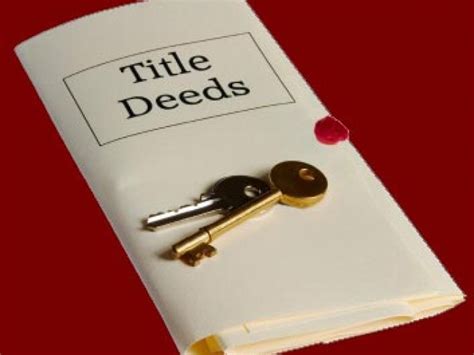 What To Do When Your Title Deed Is Lost Or Destroyed Boksburg Advertiser
