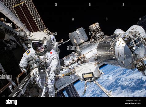 Iss 02 February 2023 Expedition 68 Flight Engineer Koichi Wakata Of