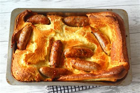 Toad in a hole recipe card. Easy Toad In The Hole and Onion Gravy - Apply to Face Blog.