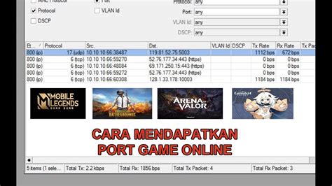 Cara Mengetahui Port Game Online Mikrotik Rb750gr3 Youtube