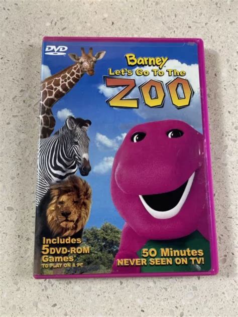 Barney Lets Go Explore 3 Pack Dvd 2007 3 Disc Set 2647