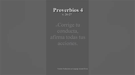 Proverbios 4 26 27 Youtube