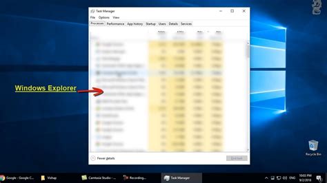 Fix Taskbar Icons Disappear In Windows 10 Restart Windows Explorer