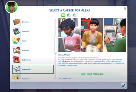 Sims 4 Careers Expansion Limfajet