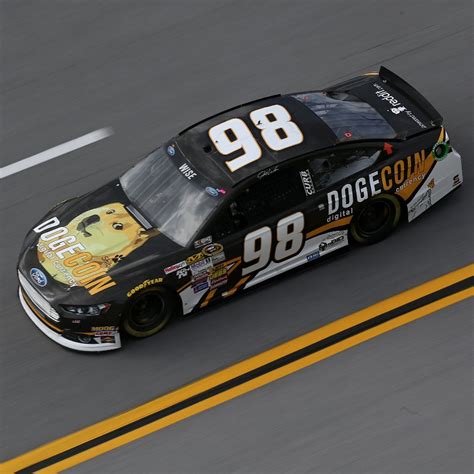 Dogecoin has previously sponsored a nascar machine in 2014. Dogecoin NASCAR Pictures | POPSUGAR Tech
