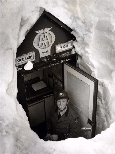 Blizzards caused snowdrifts up to six metres deep, telephone lines were brought down and temperatures fell so low the sea froze over. The coldest winter on record was the winter of 1962-1963 ...