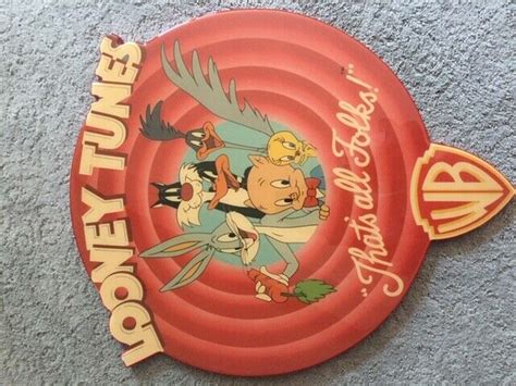 Looney Tunes Gallery 92 Thats All Folks Wall Art Warner