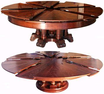 This expanding circular dining table is veneered in masur birch which is a really beautiful timber from scandinavia and northern. Expanding table hardware - Woodworking Talk - Woodworkers ...