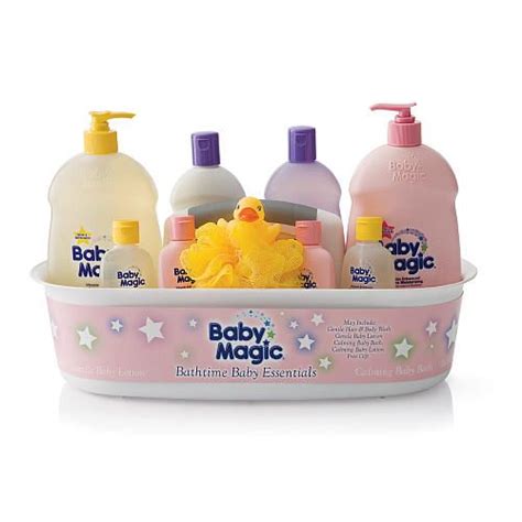 We assess the ingredients listed on the labels of personal care products based on data in toxicity and regulatory databases, government and. Baby Magic Bath Caddy #gift set is perfect for a # ...