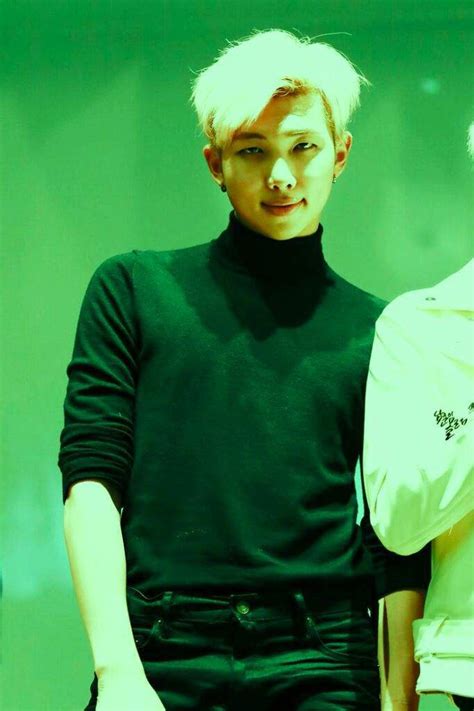 Dark Green Kim Namjoon Profile Aesthetic Armys Amino