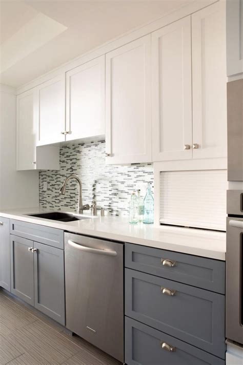 They say the kitchen is the heart of the home. two tone kitchen cabinets, used corner kitchen pantry ...