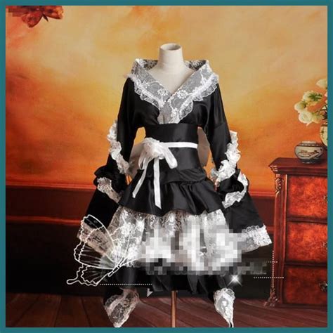 Maybe you would like to learn more about one of these? New Clothing Made Anime black Vocaloid cosplay Dress Loro ...