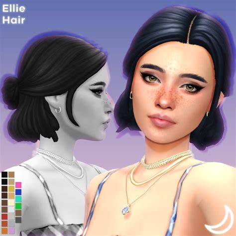 Ellie Hair By Imvikai The Sims Book