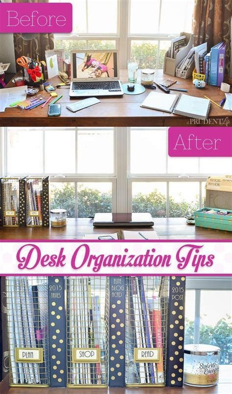 Great Tips To Keep Your Desk Organized Functional And Pretty Desk