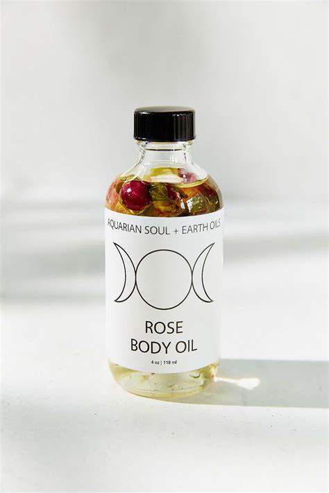 Aquarian Soul Rose Body Oil Perfume Oils Skincare