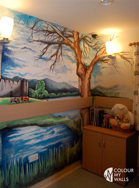 Wall Mural Hand Painted By Colour My Walls Mural Wall Murals Painted