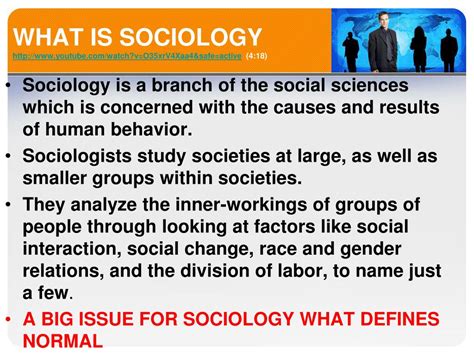 Ppt An Introduction To Sociology Powerpoint Presentation Free