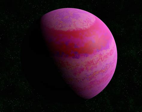 3d Model Pink Gas Giant Vr Ar Low Poly Cgtrader