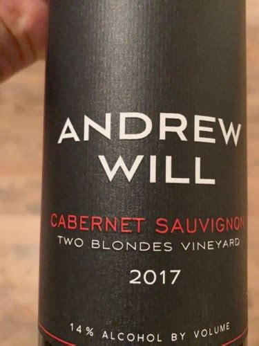 andrew will two blondes vineyard cabernet sauvignon vivino us