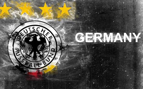 National association football team representing germany (en); The Germany National Football Team Logo with Abstract ...