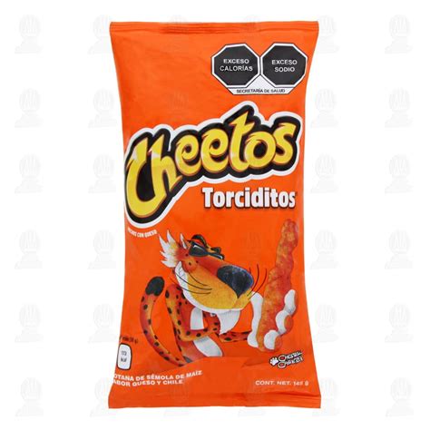 Botana Cheetos Torciditos Sabor Queso Y Chile 145 Gr