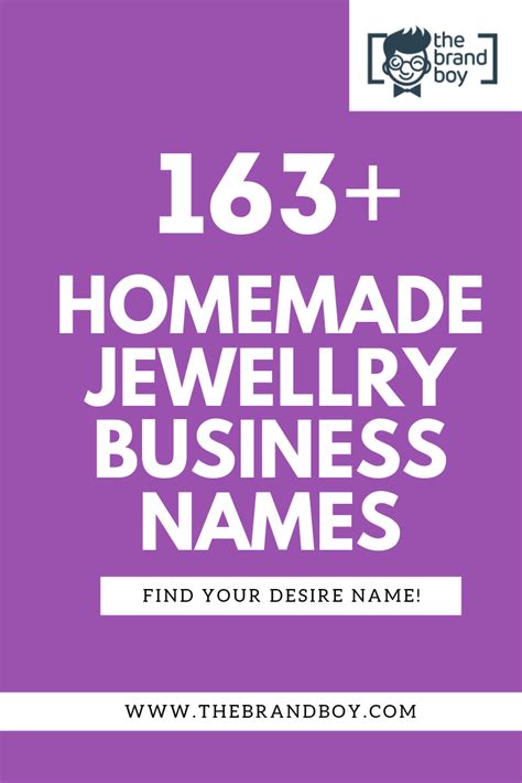 375 Catchy Handmade Jewelry Business Names Shop Name Ideas Handmade