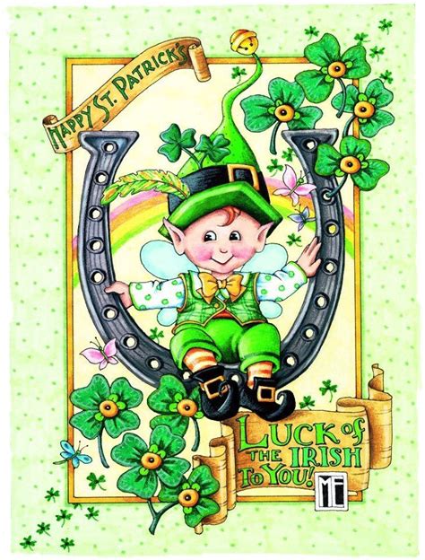 Pin By Cindy Fisher On Holiday Fairies Mary Engelbreit St Patricks