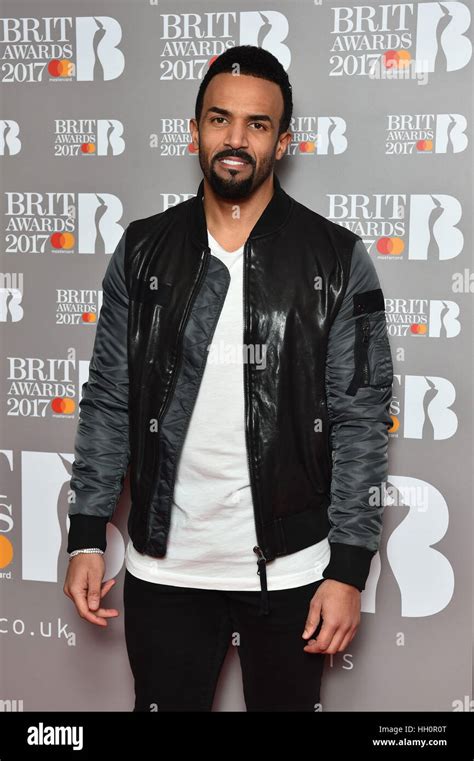 Craig David Attending The Brit Awards Nominations Launch At The London