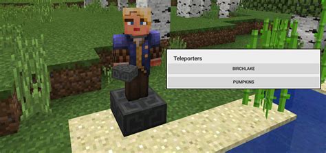 Minecraft, but mobs generate random structures. Teleporter Mod | Minecraft PE Mods & Addons