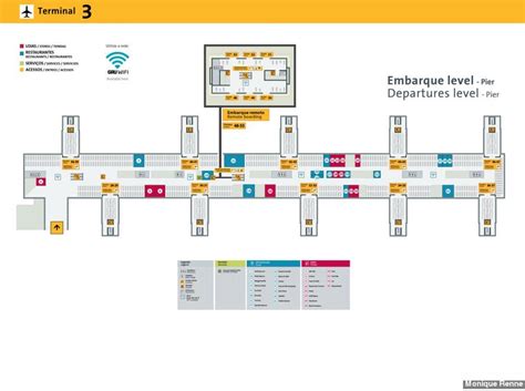 Site oficial do gru airport. International airport São Paulo-Guarulhos - Terminal 3 map ...