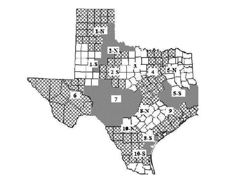 Texas Agricultural Districts Download Scientific Diagram
