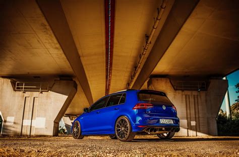 Volkswagen Golf R 7 Blue Concaver Cvr2 Wheel Wheel Front