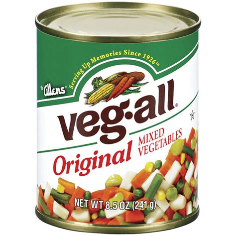 Veg All Original Mixed Vegetables 85 Oz Can Mixed Vegetables