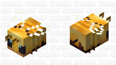 Honey Bathed Bee Minecraft Mob Skin