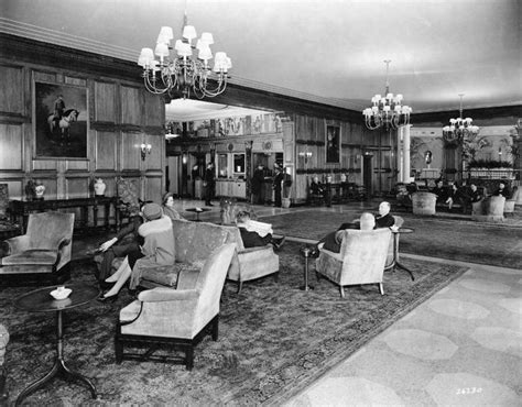 Lobby Of The Hotel Roanoke 1930s Roanoke Hotel 1930s